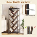 9-Tier Freestanding Bookcase for Hardcover Books by LJGDeals
