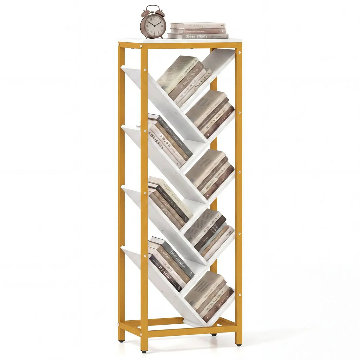 9-Tier Freestanding Bookcase for Hardcover Books, photo 11 of 16