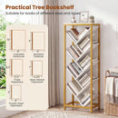 9-Tier Freestanding Bookcase for Hardcover Books by LJGDeals