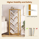 9-Tier Freestanding Bookcase for Hardcover Books by LJGDeals