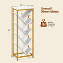 9-Tier Freestanding Bookcase for Hardcover Books by LJGDeals