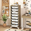 9-Tier Fruit & Vegetable Storage Rack with Slide-Out Baskets by DirectDeals