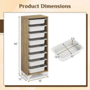 9-Tier Fruit & Vegetable Storage Rack with Slide-Out Baskets by LJGDeals