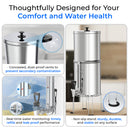 Waterdrop 2.25-gallon King Tank Gravity Water Filter System, With Stand