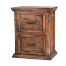 Floresville 2 Drawer File Cabinet by Rustics for Less
