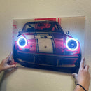 Car light up sign, Car neon light sign, Car wall art lighted, Car led wall decor, Car led sign, Garage neon sign, Neon painting art For Man - UvCar08