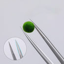 2 Pcs Set 6" Durable Stainless Steel Tweezer Set: Rust-resistant, Highly Elastic, Anti-static