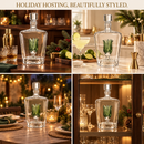 Tequila Decanter With Agave Plant,  25 Ounce Bottle