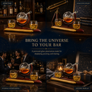 Rocket Whiskey Decanter Set, Planets Globe Decanter