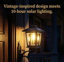 Solar Lamp Post with Flower Pot – Outdoor Garden & Patio Light – Multi Pack by 2Dropme