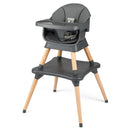 9-in-1 Convertible High Chair with Solid Wood Legs for Babies and Toddlers by LJGDeals