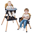 9-in-1 Convertible High Chair for Babies and Toddlers with Seat Cushion