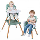 9-in-1 Convertible High Chair for Babies and Toddlers with Seat Cushion by LJGDeals