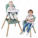9-in-1 Convertible High Chair for Babies and Toddlers with Seat Cushion