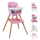 9-in-1 Convertible High Chair for Babies and Toddlers with Seat Cushion