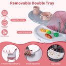 9-in-1 Convertible High Chair for Babies and Toddlers with Seat Cushion