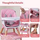 9-in-1 Convertible High Chair for Babies and Toddlers with Seat Cushion
