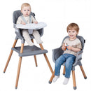 9-in-1 Convertible High Chair for Babies and Toddlers with Seat Cushion