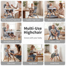 9-in-1 Convertible High Chair for Babies and Toddlers with Seat Cushion by LJGDeals