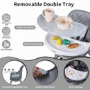 9-in-1 Convertible High Chair for Babies and Toddlers with Seat Cushion by LJGDeals
