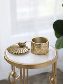 5.1x4.9x3.9' Circular Trinket Box With Bird by HouseOfZazla