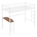 Bunk Bed With Desk, Ladder And Quality Slats For Bedroom by HouseOfZazla