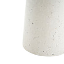 Terrazzo Outdoor Side Table - White by HouseOfZazla