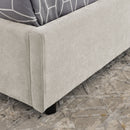 Storage Upholstered Hydraulic Platform Bed With Integrated Headboard