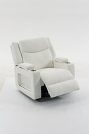 Extra Wide Power Recliner Chair with Heat Massage
