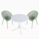 Modern Lounge Chair Set With Round Table by HouseOfZazla