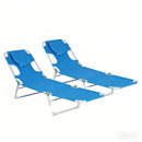 Set of 2 Lounge Portable Reclining Loungers by HouseOfZazla