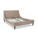 Aspen - Vertical Tufted Modern Headboard Platform Bed Set by Unique Piece Furniture
