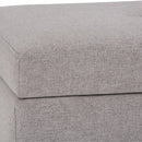 Oregon - Contemporary Storage Ottoman Bench With Tray by Unique Piece Furniture