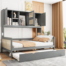 Daybed And All In One Cabinet And Shelf by HouseOfZazla