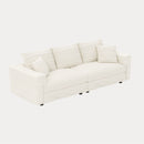 4 Seat Modern Comfy Upholstered Sofa Cloud Couch