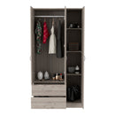 Walker Edison | 3 Door Armoire Storage Cabinet