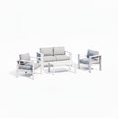 Outdoor Patio Set With All-Weather Thick Cushions by HouseOfZazla