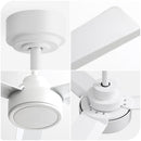 Ceiling Fan Without Light, 3 Blades Farmhouse Ceiling Fan With Remote Control 6-Speed Reversible Dc Motor For Living Room, Bedroom, Kitche by HouseOfZazla