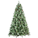 8 Ft The Full-Bodied Pre-Decorated Pinecone Christmas Tree