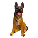 Realistic German Shepherd Resin Statue