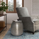 Griffen - Handcrafted Metal Storage Accent Table by Unique Piece Furniture