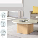 Qwin - Table With Marble Top by Unique Piece Furniture
