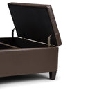 Harrison - Upholstered Coffee Table Storage Ottoman by Unique Piece Furniture