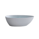 Solid Surface Matte Tub, Freestanding Solid Surface Resin Stone Bathtub, Solid Surface Matte White Soaking Tub, Free Standing Tub With Overflow And Pop-Up Drain - Matte White by HouseOfZazla