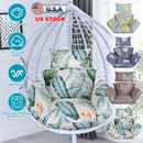 Egg Chair Cushion Hanging Basket Seat Cushion Thicken Soft Egg Swing Chair Pad Hanging Egg Chair Cushion with Headrest
