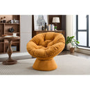 Oversized Swivel Accent Chair, 360 Swivel Barrel Chair, Papasan Chair for Living Room Bedroom