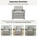 Cozy Upholstered Cushion Armchair For Living Room by Unique Piece Furniture