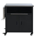 Foldable Outdoor Prep Station BBQ Cart Patio Dining Cart by HouseOfZazla