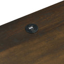 Geary - 2 Drawer Nightstand With LED Lights And USB Charging Ports by HouseOfZazla