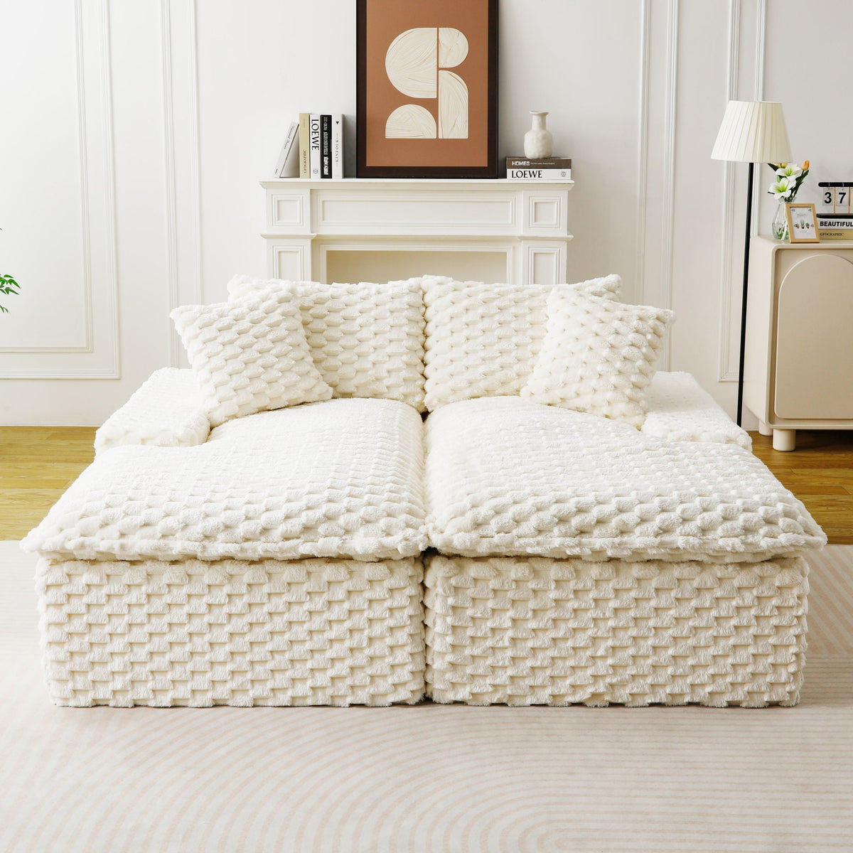 Double Chaise Lounge With Full Compressed Sponge, photo 34 of 40